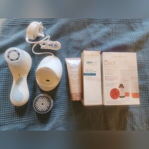 Clarisonic Pro with new brushes and creams